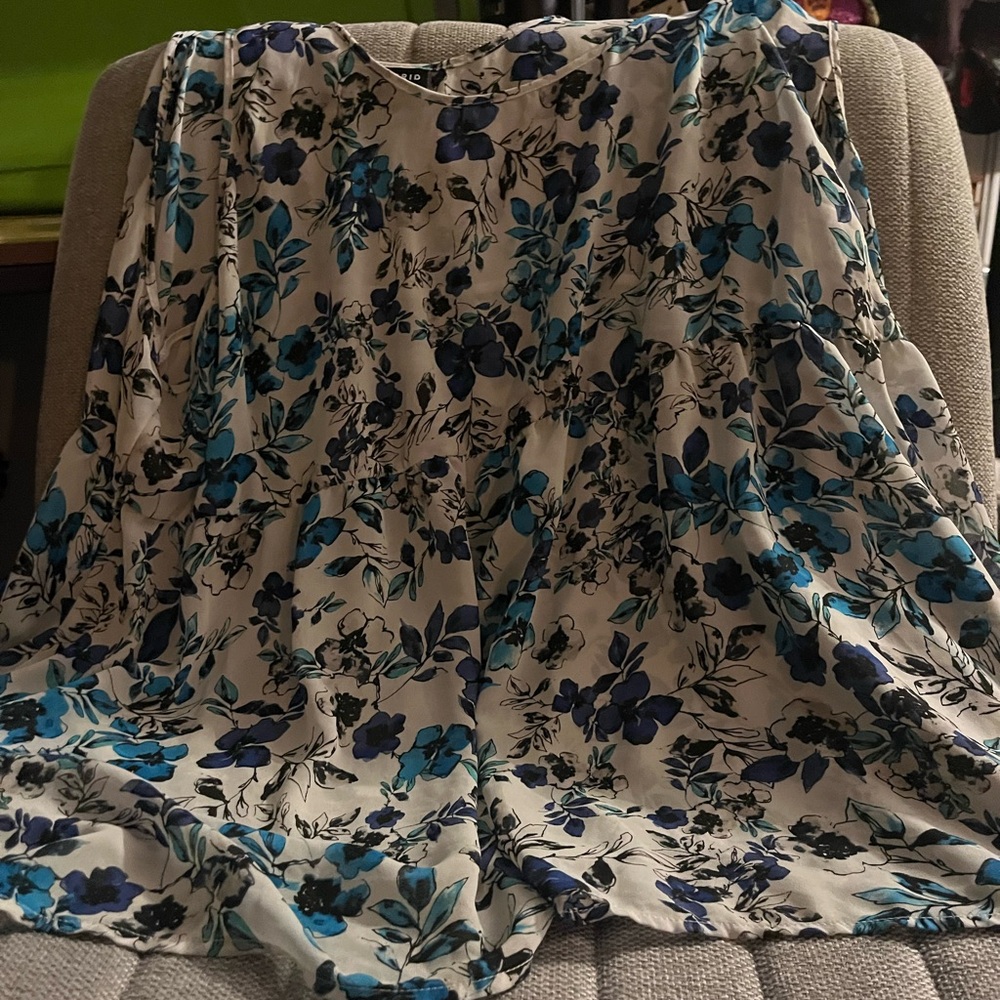 Torrid Flower Tank Top Blouse